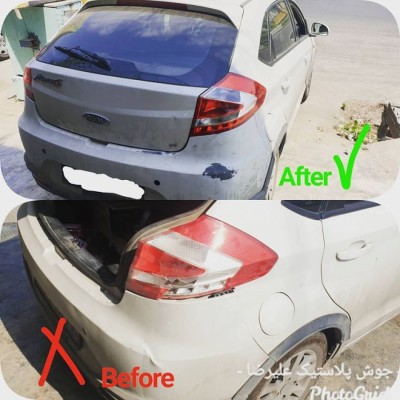 سپر سازی و شفاف سازی چراغ علیرضا در بابل