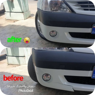 سپر سازی و شفاف سازی چراغ علیرضا در بابل