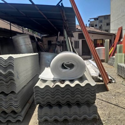 فروش ایرانیت ، حلب و pvc بام پوش در محمودآباد