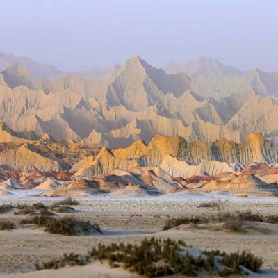 کوه های مریخی در سیستان و بلوچستان