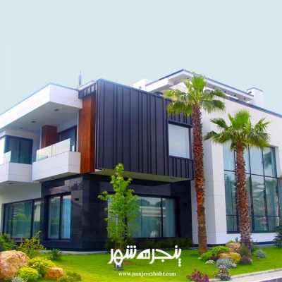 تولید و اجرای نمای شیشه ای کرتین وال در بابل