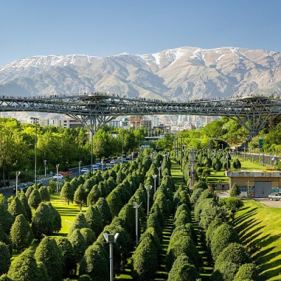 پل طبیعت در تهران