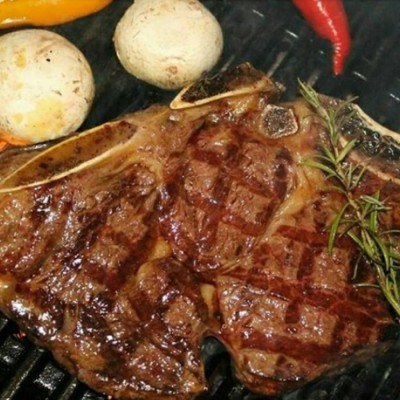 برگر ذغالی اقبال در قائمشهر