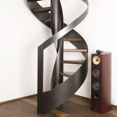 طراحی و ساخت پله گرد فلزی و دوبلکسی فلزی در مازندران - صنایع فلزی نتاج