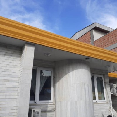 تزئینات ساختمانی پوشش بام گلستان در گرگان