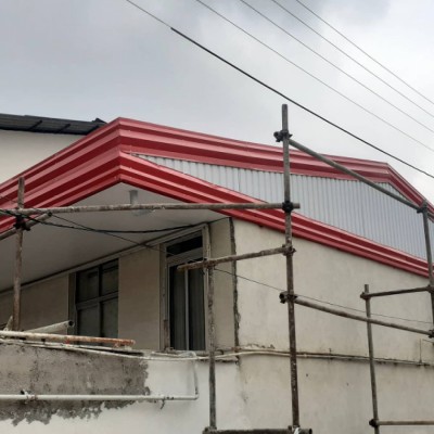 تزئینات ساختمانی پوشش بام گلستان در گرگان