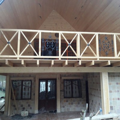 تزئینات ساختمانی پوشش بام گلستان در گرگان