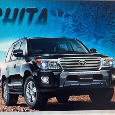 نقاشی اتومبیل چیتا در آمل