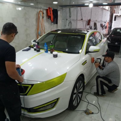 نقاشی اتومبیل چیتا در آمل