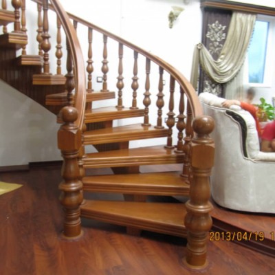 ساخت پله گرد فلزی و بتنی بابایی در بابلسر