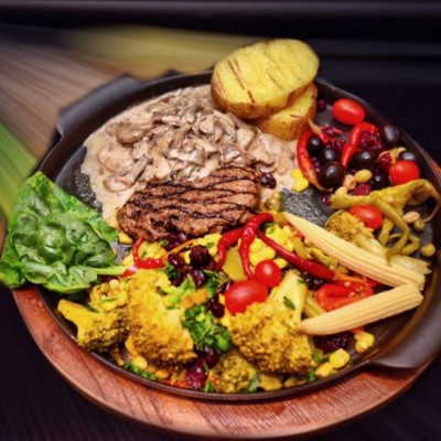 رستوران امیر شاهان شاندیز در رویان