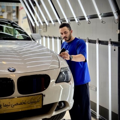 خدمات خودرویی نیما صافکاری ،تشخیص رنگ ،نقاشی