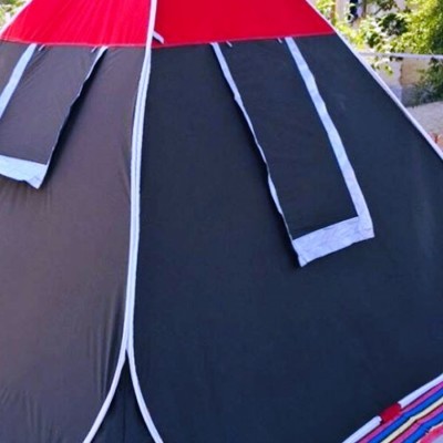 چادر دوزی حسین در قائمشهر