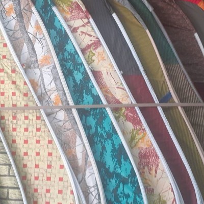 چادر دوزی حسین در قائمشهر