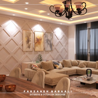 گروه طراحی داخلی فرزانه باباعلی در آبادان